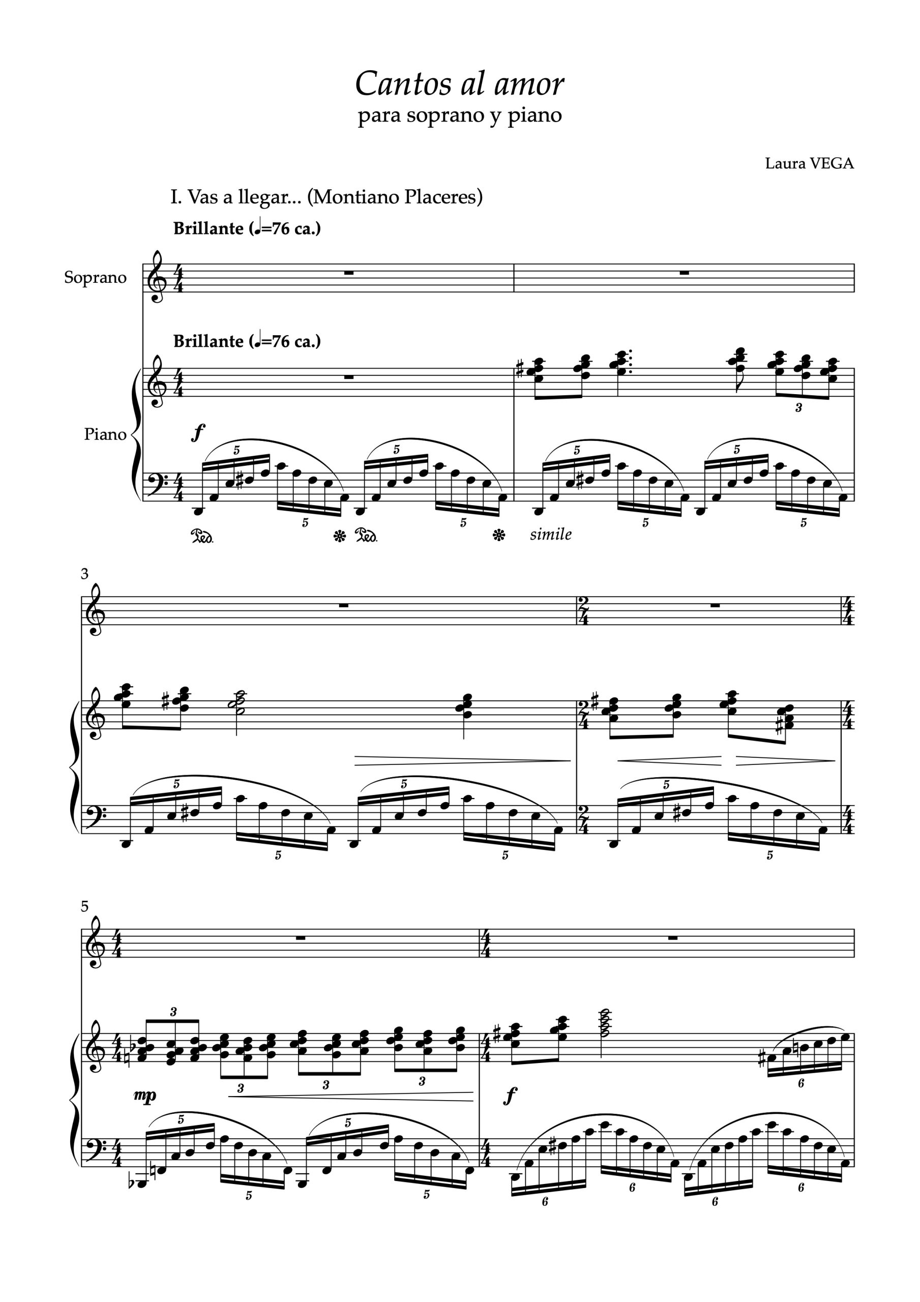 Cantos al amor para soprano y piano - Imagen 2