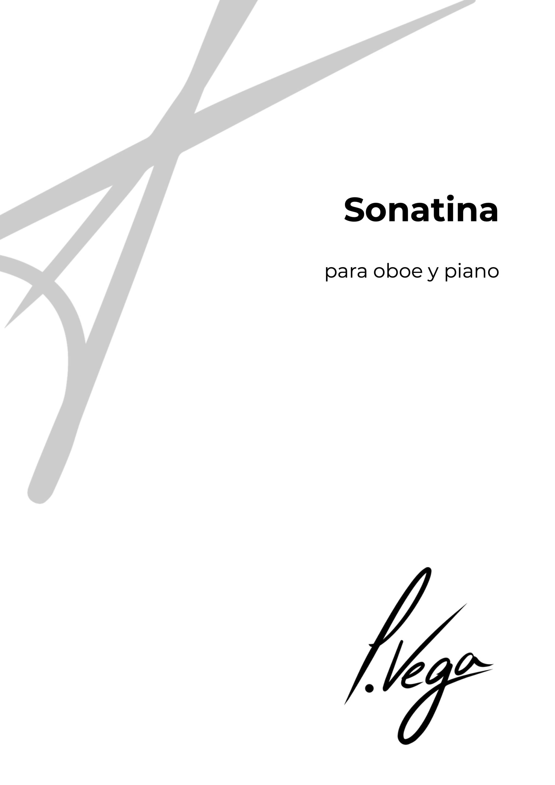 Sonatina para oboe y piano