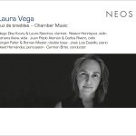 Portada del álbum Luz de tinieblas – Chamber Music de Laura Vega, disco monográfico publicado por NEOS con música de cámara de la compositora canaria.