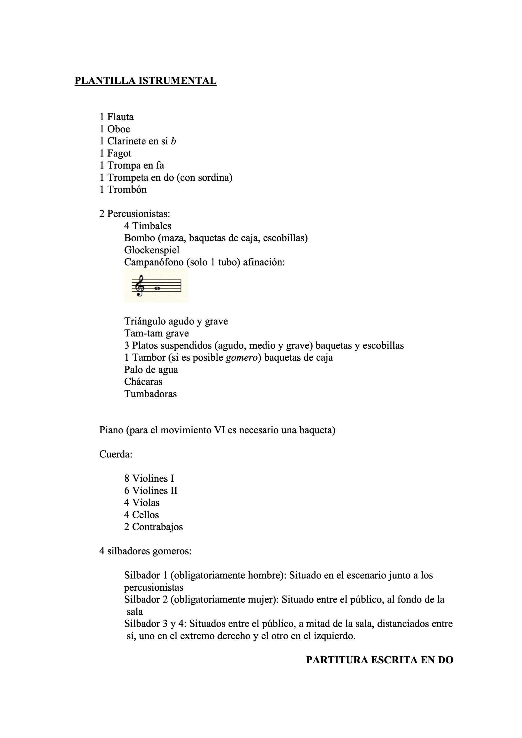 Imágenes de una isla para orquesta y silbo gomero (partitura general) - Imagen 3