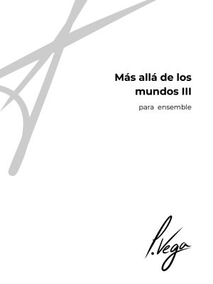 Más allá de los mundos III para ensemble