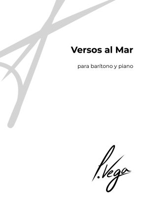 Versos al Mar para barítono y piano