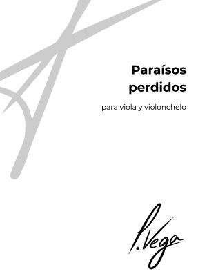 Paraísos perdidos I para viola y violonchelo