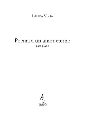 Poema a un amor eterno para piano