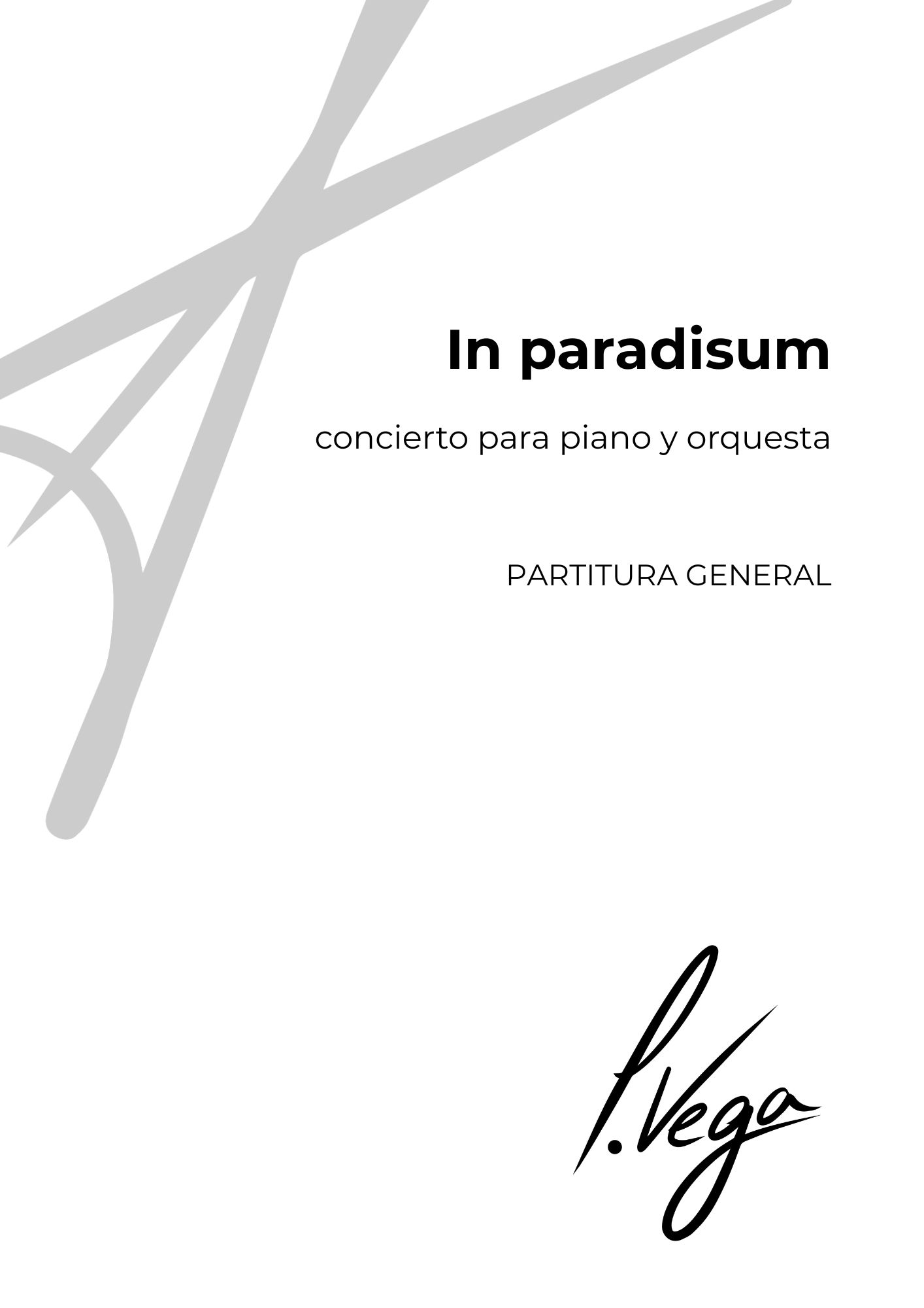 In paradisum, concierto para piano y orquesta