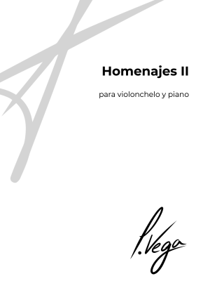 Homenajes II para violonchelo y piano