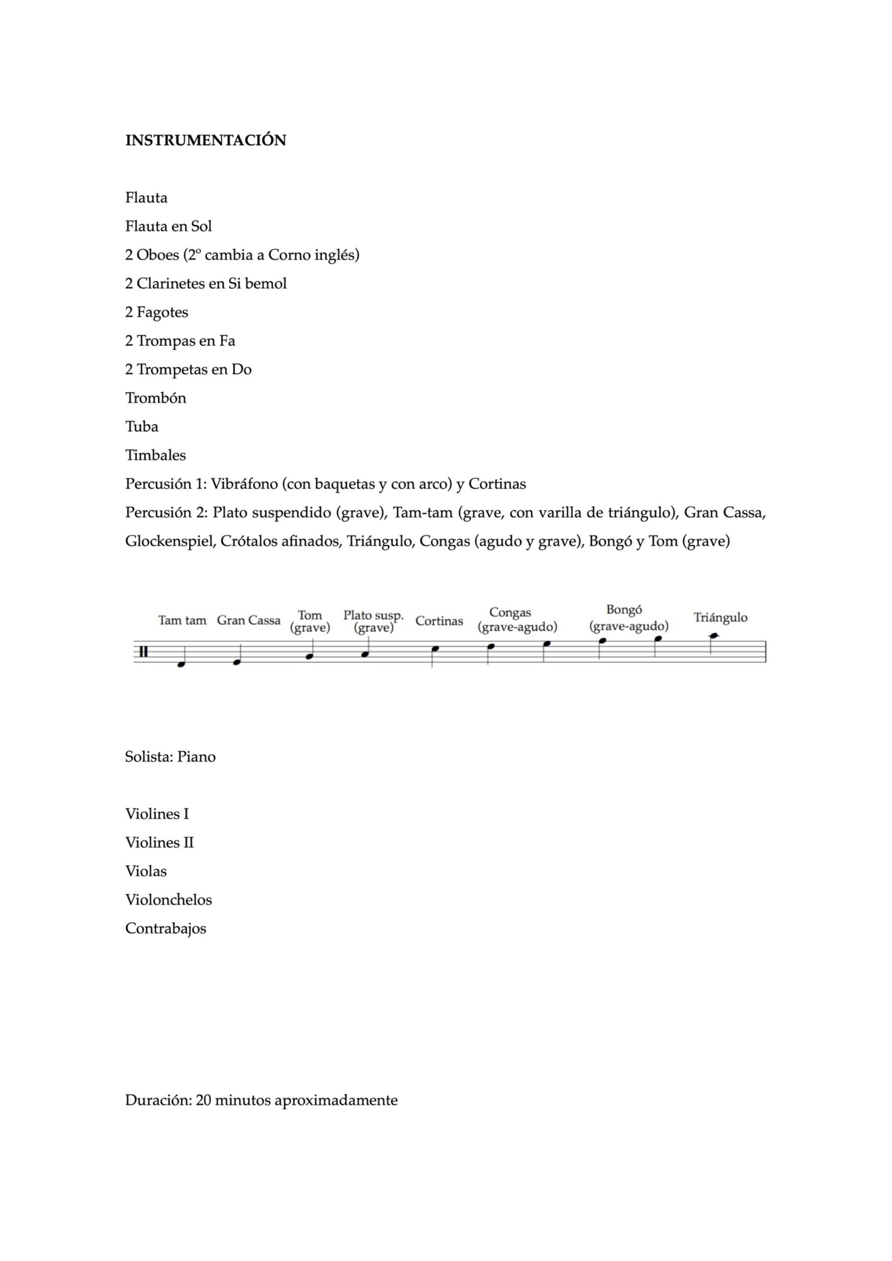 Caelum in terra para piano y orquesta (partes individuales) - Imagen 3