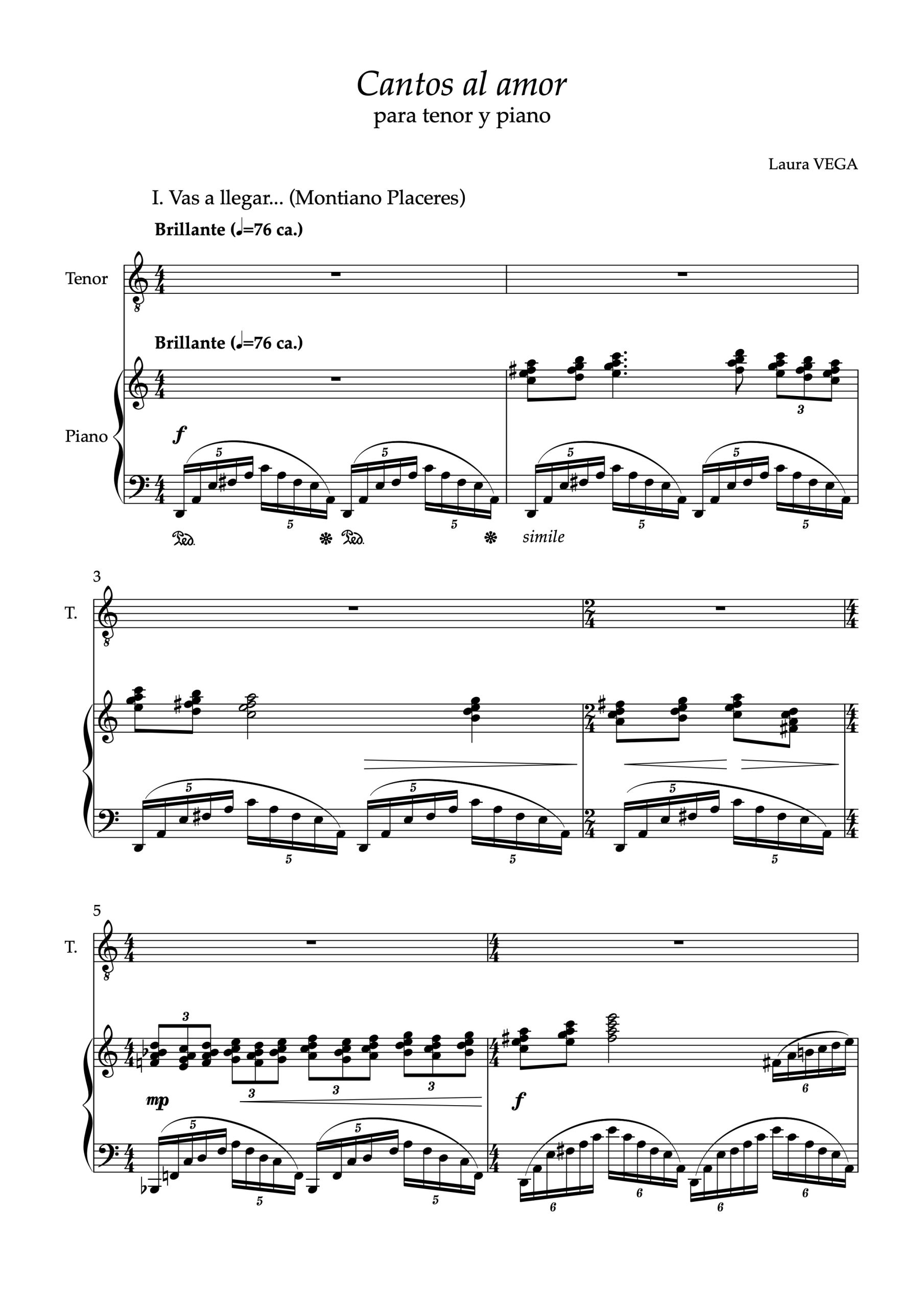 Cantos al amor para tenor y piano - Imagen 2